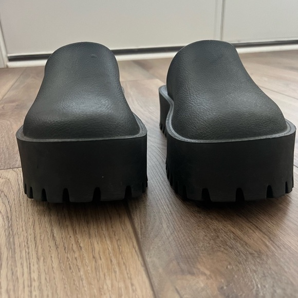 Jeffrey Campbell black Bae Platform Mules - Picture 5 of 13